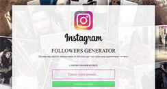 Desktop Screenshot of followersoninstagram.com