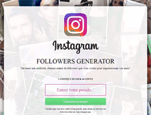 Tablet Screenshot of followersoninstagram.com